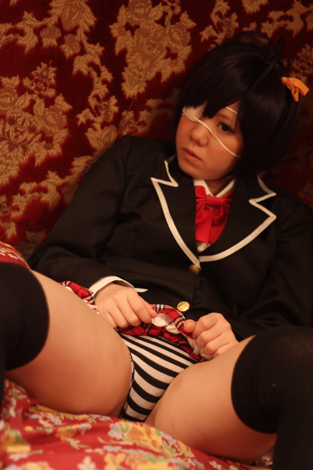 [Cosplay]  Hot Rikka Takanashi from Chuunibyou Demo Koi Ga Shitai